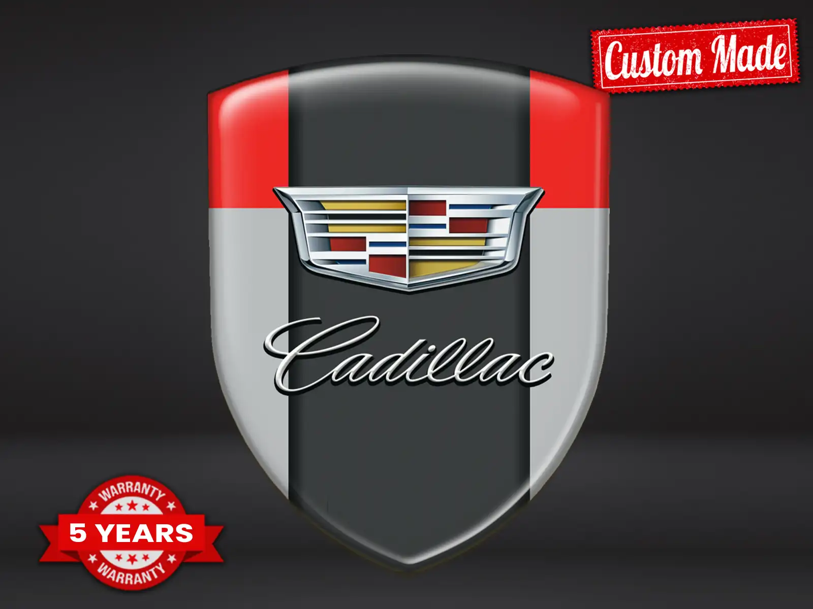 Cadillac Auto-Buchstabenaufkleber Business